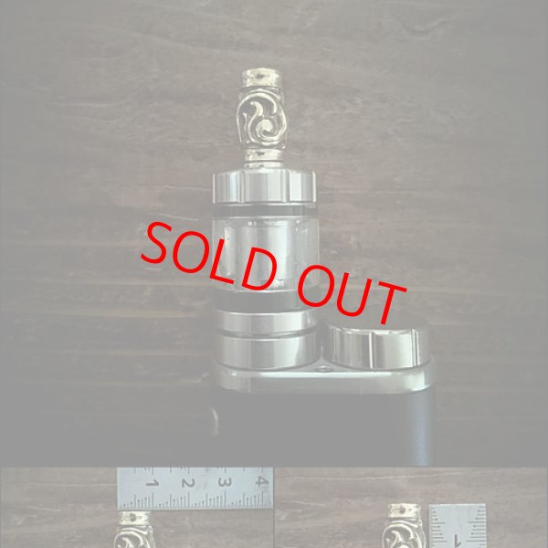 画像2: MOB FACTORY 唐草 ドリップチップ 510規格 真鍮製 (2)