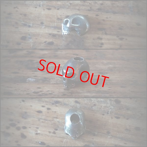 画像2: MOB FACTORY スカル単体ビーズ ステンレス316製 (2)