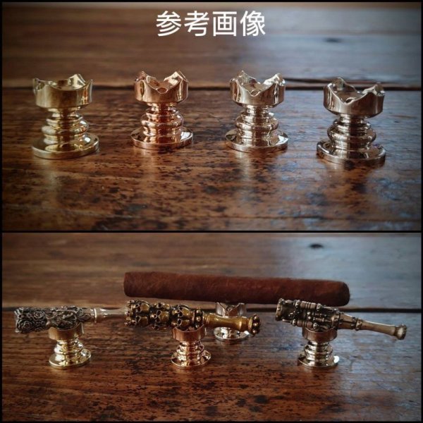 画像2: MOB FACTORY  プレーンホルダーレスト 上部パーツ ステンレス316製 (2)