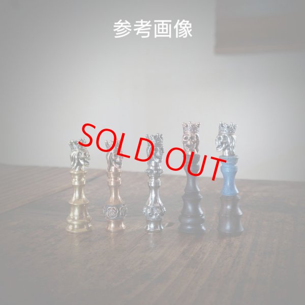 画像2: MOB FACTORY スカルクイーン 2BAサイズ シルバー925製 (2)