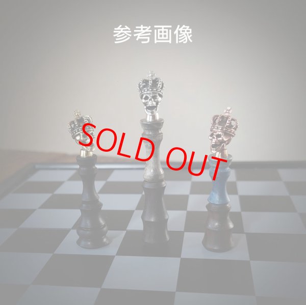 画像2: MOB FACTORY スカルキング 2BAサイズ 丹銅製 (2)