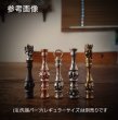 画像2: MOB FACTORY  NEWスカル スリム・コニカル専用ホルダー 黒染めアンティークステンレス316製 (2)