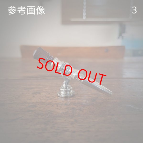 画像2: MOB FACTORY 火吹き棒吹き口パーツ 黒檀製 06-3 (2)