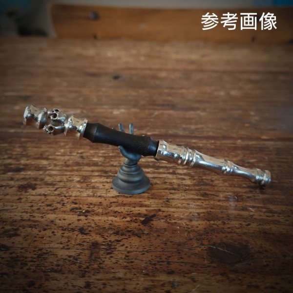 画像2: MOB FACTORY 黒檀羅宇 (ネジ部ステンレス304製) 06 (2)