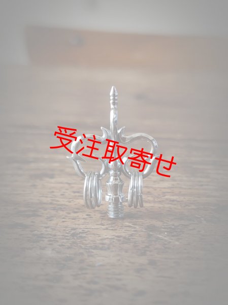画像1: MOB FACTORY 錫杖2BAパーツ ステンレス316製 (1)