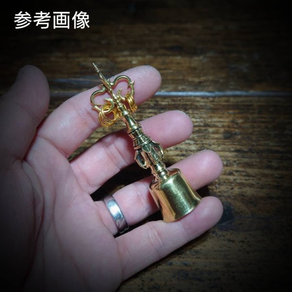 画像3: MOB FACTORY 錫杖 ミニホルダー 真鍮製 (3)