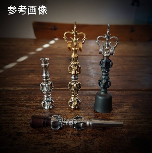 画像2: MOB FACTORY 錫杖II 延長パーツ シルバー925製 (2)