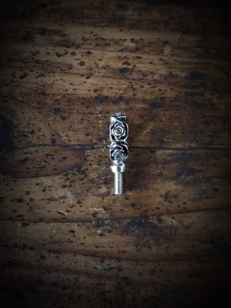 画像1: MOB FACTORY 薔薇バチカンＭ3パーツ シルバー925製 (1)