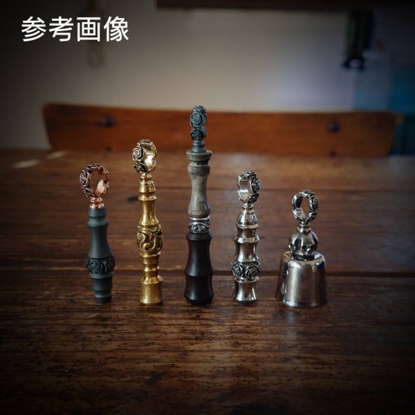 画像2: MOB FACTORY 薔薇バチカンＭ3パーツ 真鍮製 (2)