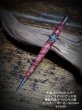 画像1: MOB FACTORY 木製赤系スタビライスドウッド 中間薔薇シルバー925製 コニカルタンパー  (1)